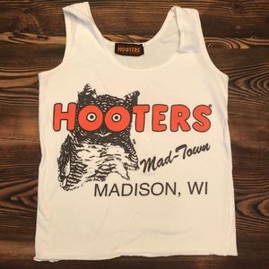 Hooters Girl Original White Tank